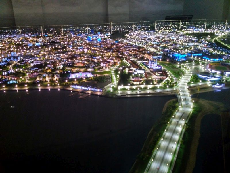 городская панорама Казань